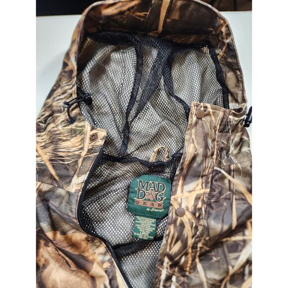 Mad Dog Gear Camo Hunting Jacket Mens Large Waterproof Hooded Outdoor Gorpcore - Picture 13 of 13